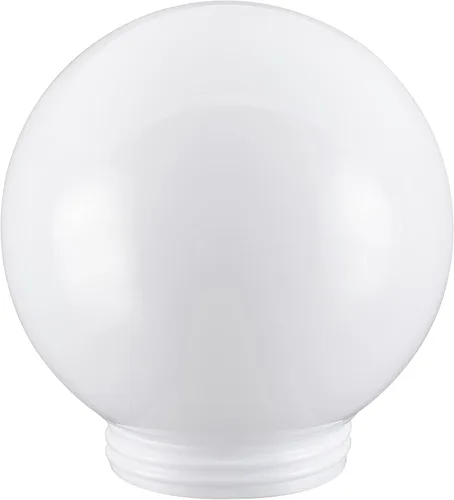 Miniatura 16 de Aspen Creative 28001-60-41, Globo de lámpara de poste de 6" de acrílico transparente de repuesto con cuello de 3-3/4