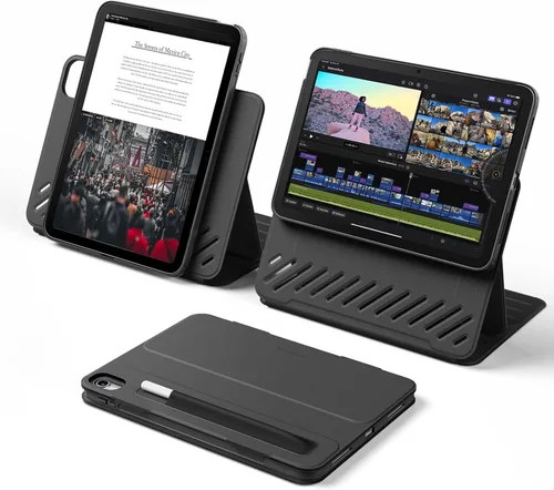 Miniatura 24 de ESR Funda para iPad A16, Funda para iPad de 11ª/10ª Generación (2025/2022), Cubierta Magnética Extraíble, Soporte Ajustable Vertical/Horizontal