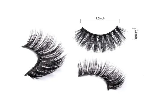 Miniatura 7 de DYSILK Paquete de extensiones de pestañas - Pestañas postizas de visón de aspecto natural