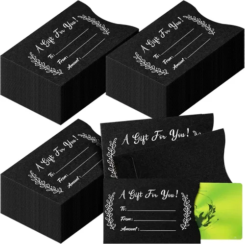 Yinder 600 piezas sobres para tarjeta de regalo a granel fundas para tarjeta de regalo de agradecimiento mini sobres de dinero en efectivo para