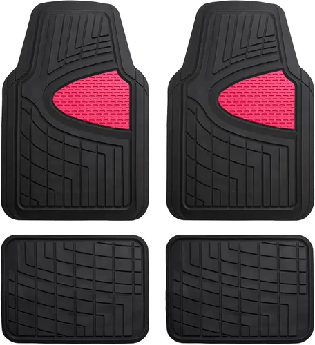 Miniatura 15 de Alfombrillas para piso de automóvil FH-F11322 de FH GROUP, ultrarresistentes, goma de primera calidad, recortables