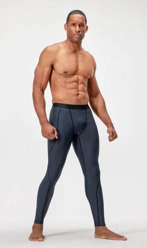 Miniatura 5 de DEVOPS Paquete de 2 leggings deportivos de compresión para hombre con bolsillosin bolsillo