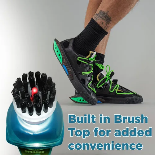 Miniatura 3 de Tight Wipes Limpiador de zapatos deportivos ajustados (parte superior con cepillo integrado) para todos los zapatos y tenis. Elimina la suciedad