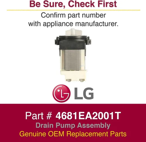 Miniatura 4 de LG, 4681EA2001T, Bomba de desagüe para lavadora