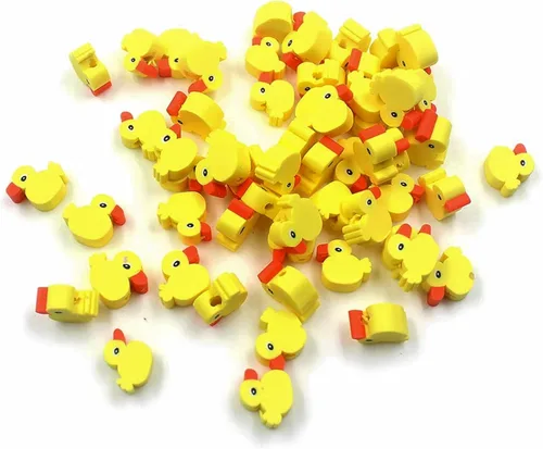 Miniatura 16 de 100 cuentas de arcilla polimérica mixta Heishi para hacer pulseras, aretes, collares, joyas Bola
