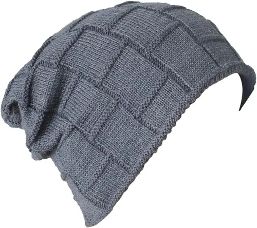 Miniatura 3 de Kafeimali Gorro de lana gruesa con forro suave para hombre
