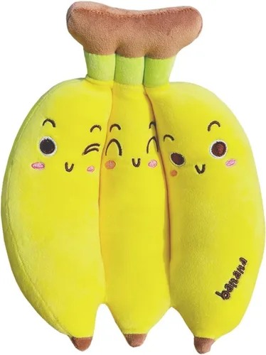 Almohada de peluche de plátano de 13 pulgadas, juguete de fruta de animal de peluche para niñas o niños, para vacaciones