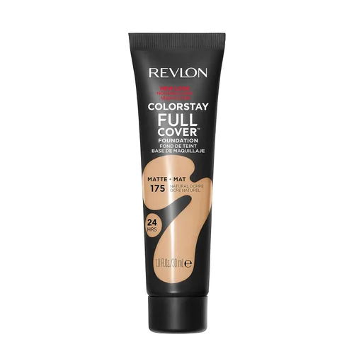 Miniatura 12 de Base líquida de Revlon ColorStay de cobertura completa de larga duración con acabado mate, maquillaje facial ligero resistente al calor y al sudor