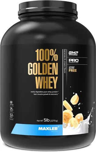 Miniatura 29 de Maxler 100% proteína de suero de leche dorada – 0.88 oz de proteína de suero de alta calidad en polvo por porción – Pre, post e intra entrenamiento