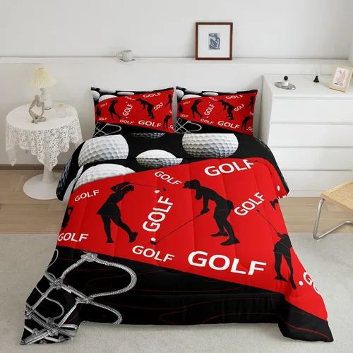 Miniatura 16 de Juego de ropa de cama de hockey sobre hielo para niños, adolescentes y adultos, juegos de edredón de disco de hockey, regalo para fanáticos