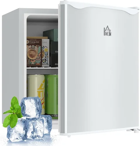 Miniatura 12 de HOMCOM - Congelador mini de mostrador de 3 pies cúbicos, congelador compacto vertical con estantes removibles, puerta reversible para el hogar