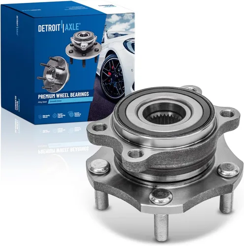Miniatura 122 de Detroit Axle - Buje de cojinete de rueda delantera para Chevy Captiva Sport Equinox Pontiac Torrent Saturn Vue Suzuki XL-7 Cojinete de rueda