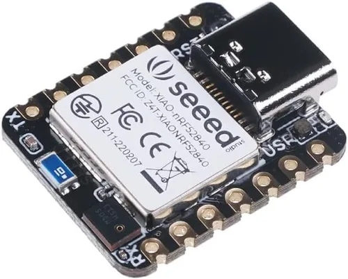 Miniatura 3 de Seeed Studio XIAO nRF52840 Sense - Soporta Arduino/CircuitPython - Bluetooth 5.0 NFC con antena incorporada, MCU con IMU de 6 ejes Funciona