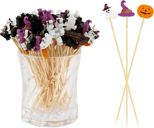 Miniatura 10 de 100 piezas de palillos de cóctel para bebidas, decoraciones de San Valentín, palillos de dientes elegantes para aperitivos, palillos de dientes