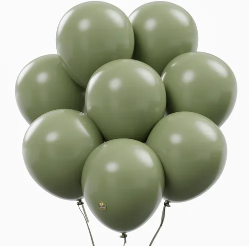 Miniatura 15 de AFTERLOON® - Globos de látex de goma natural de alta calidad, 50 unidades, color nude, de 10 pulgadas, color mate, duradero, grueso, extra fuerte