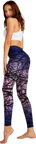 Miniatura 7 de COOLOMG Leggings de yoga para mujer, mallas para correr, leggings de tiro bajo, para entrenamiento, gimnasio, con bolsillos ocultos