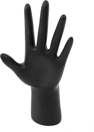 Miniatura 6 de Exhibición de joyería de mano de maniquí femenino de 8 pulgadas en una postura relajada, para joyerías, ferias de manualidades y ferias comerciales