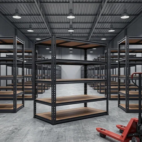 Miniatura 7 de 3000LBS Heavy Duty Garage Shelving, Real 0.8mm Single-Layer Steel Frame, 5-Tier Metal Storage Shelves (46" W x 20" D x 72" H), Adjustable Boltless