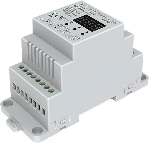 Miniatura 6 de 32CH RGBW DMX512 Decodificador 8 bits/16 bits RGBW LED controlador 32 canales controlador RGBW LED tira de luz DIM/CT/RGB/RGBW controlador DC5V-24V
