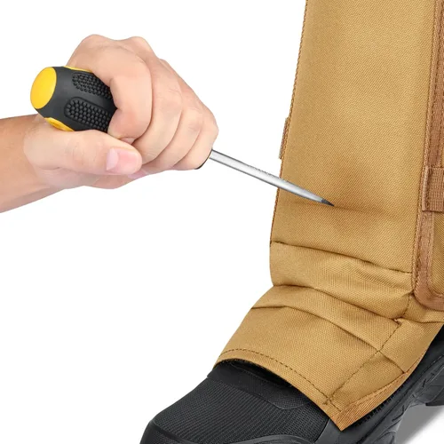 Miniatura 2 de TREKMASTER Polainas de serpiente, gorras de serpiente: protectores de serpientes impermeables para protección contra mordeduras de serpiente