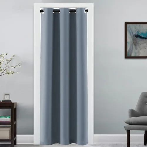 Miniatura 87 de H.VERSAILTEX - Cortinas blackout con aislamiento térmico y ojales en la parte superior, para patios, puertas correderas y división de habitaciones