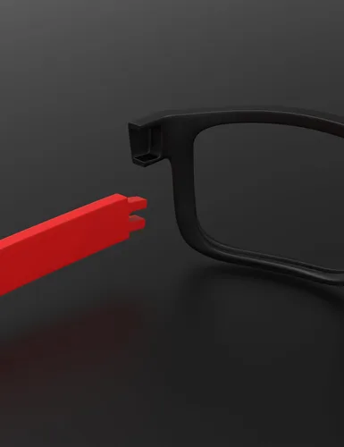 Miniatura 4 de Lentes de sol de repuesto compatibles con Oakley Holbrook OO9102/Holbrook XL/Holbrook Asian Fit - Rojo mate