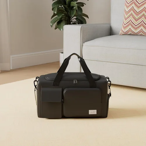 Miniatura 2 de CS COSDDI - Bolsa de viaje deportiva con manga de carretera, bolsa de gimnasio deportiva para mujer, bolsa de mano con compartimento para zapatos