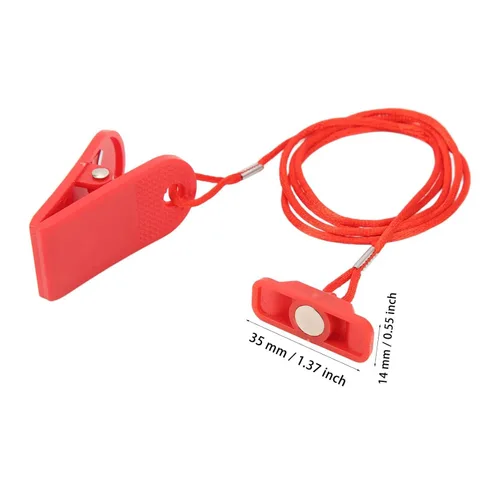 Miniatura 6 de Reemplazo de llave de seguridad para cinta de correr, 2 llaves magnéticas universales compatibles con cintas de correr Proform, Image, Weslo