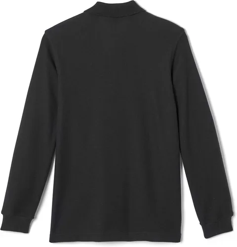 Miniatura 2 de French Toast Camisa de uniforme escolar de polo piqué con mangas largas para niños y niñas