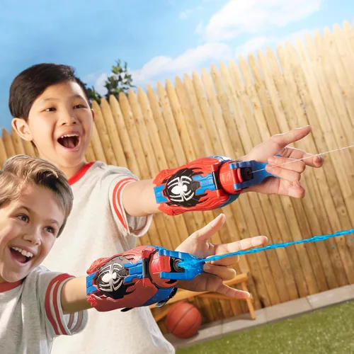 Miniatura 9 de Marvel Spider-Man Real Webs Ultimate Web Blaster, lanzador 2 en 1, juguete de juego de rol, disfraz de Spider-Man, juguetes de Spider-Man para niños