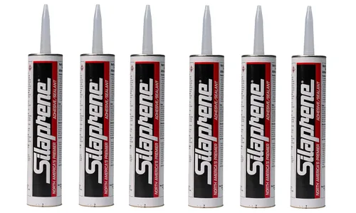 Miniatura 4 de Adhesivo y sellador sin silicona Premiere de Norteamérica - Sellador industrial impermeable de una parte y de secado rápido para montaje y Gris