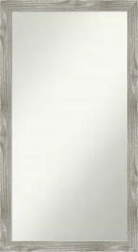 Miniatura 256 de Amanti Art Espejo personalizado, espejo de baño gris plomo a rayas, espejo de pared o espejo de tocador de baño sobre el fregadero