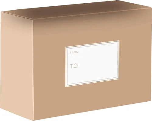Miniatura 3 de Jillson & Roberts - Cajas de regalo medianas para cumpleaños y vacaciones, color negro (12 piezas)