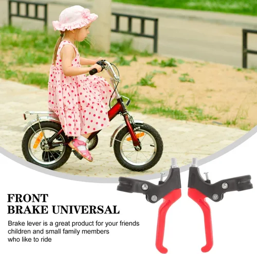 Miniatura 2 de BESPORTBLE 1 par de bicicleta mango de freno accesorios de bicicleta mango de bicicleta empuñaduras de bicicleta Agarraderas de metal universal