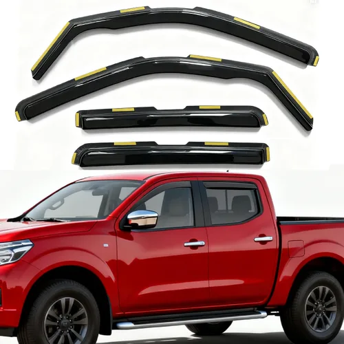 Miniatura 9 de Viseras laterales para ventana, deflectores de ventilación, deflectores de ventilación para Chevrolet Equinox 2018, 2019, 2020, 2021, 2022, 2023