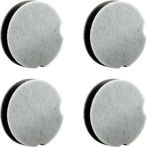 Paquete de 4 filtros de repuesto para aspiradora Bissell PowerForce Compact Lightweight 1520 2112, compatible con limpiador Bissell Turbo sin bolsa