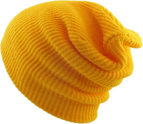 Miniatura 121 de KBETHOS Cómoda colección de gorros suaves y holgados de algodón de punto acrílico para invierno, cálido sombrero de esquí holgado unisex varios