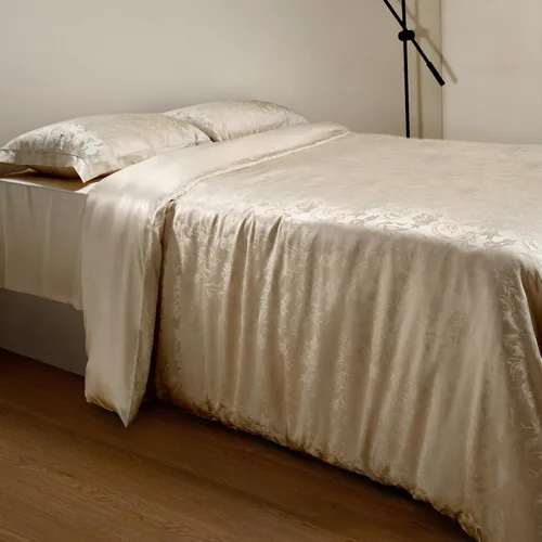 Miniatura 8 de LILYSILK Funda de edredón de seda negra para cama individual, fundas de edredón de seda de 19 momme
