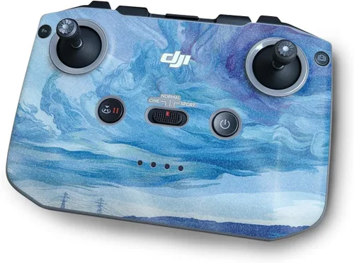 MightySkins - Piel brillante con purpurina compatible con el controlador DJI RC-N1 – Torres de teléfono celular | Acabado de purpurina protector,