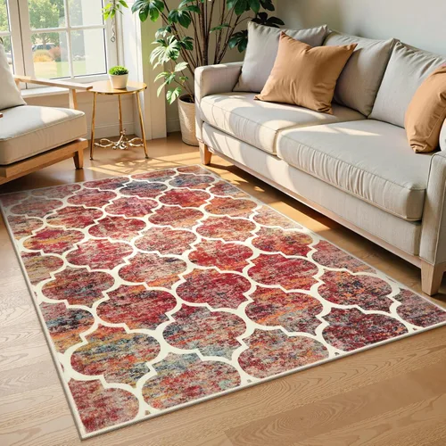 Miniatura 55 de Lahome Alfombra marroquí para pasillo – Alfombra antideslizante lavable de 2 x 6 pies con parte trasera de goma, suave y no desprende pelo, alfombra