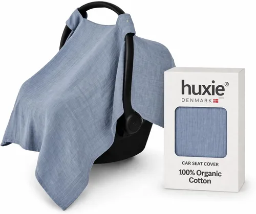 Miniatura 12 de Funda de asiento de automóvil para bebé, algodón orgánico, fundas de asiento de automóvil, funda de asiento de automóvil, toldo para asiento de Gris