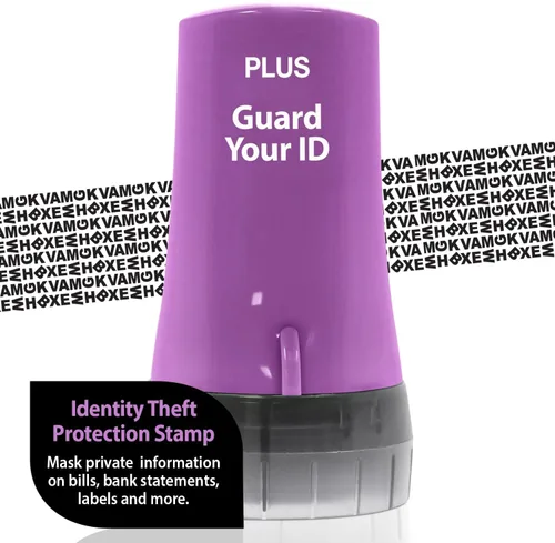Miniatura 10 de Rodillo avanzado para prevención de robo de identidad y protección de privacidad personal de Guard Your ID, azul, estándar