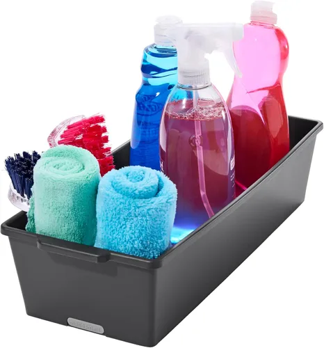 Miniatura 6 de madesmart Contenedor de almacenamiento largo, organizador multiusos para cocina, baño y oficina, organizador para cubiertos, herramientas de pelar
