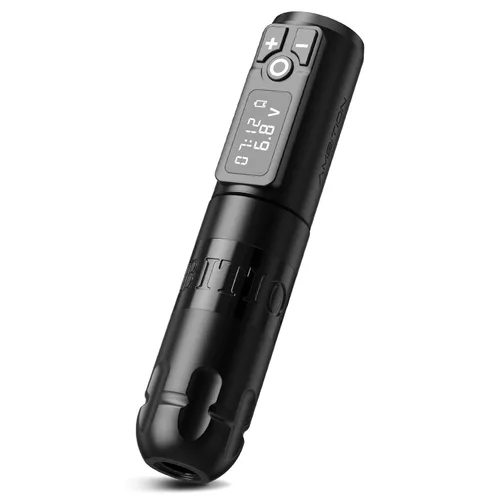 Miniatura 17 de Ambition Soldier - Bolígrafo rotativo de batería para tatuajes con cartucho, máquina de tatuaje con motor sin núcleo de 2400 mAh, fuente