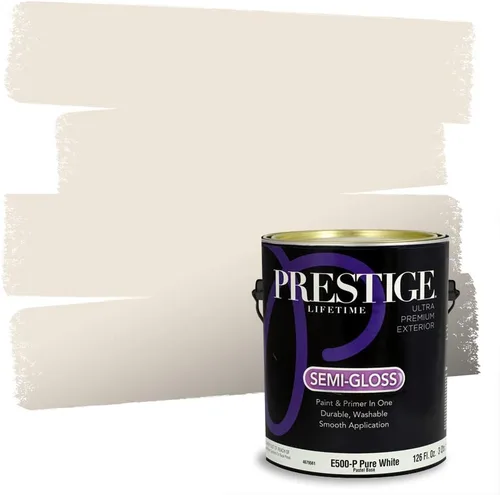Miniatura 178 de Prestige Paints - 2 en 1, pintura base y pintura de exterior, P500-N-SW7020 SW6991-PCM