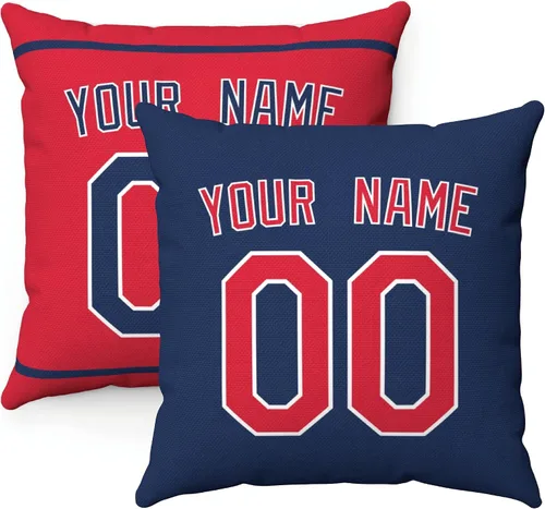Miniatura 28 de ANTKING Paquete de 2 almohadas personalizadas con cualquier nombre y número, regalo personalizado para hombres, mujeres y niños Para Philadelphia