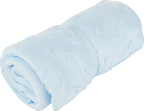 Miniatura 2 de Continental Bedding Continental Bedding - Manta de felpa acogedora de alta calidad para bebé, 30 x 40 pulgadas, tamaño ideal (azul)