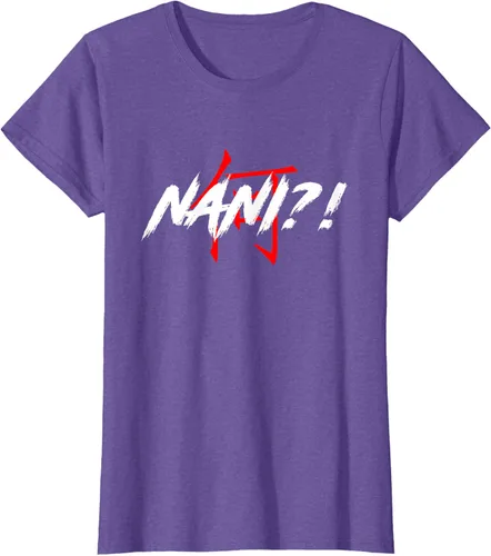 Miniatura 25 de Nani Meme Anime Japanese Camiseta, Negro, S