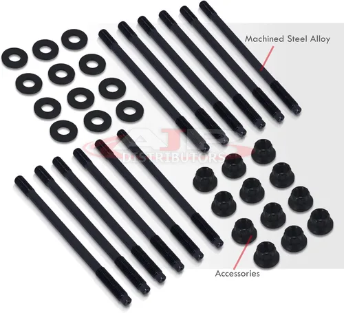 Miniatura 3 de AJP Distributors JDM - Kit de tuerca de tornillo de culata de 12 piezas compatible/repuesto para Impreza WRX STI Baja Legacy Forester Outback EJ20