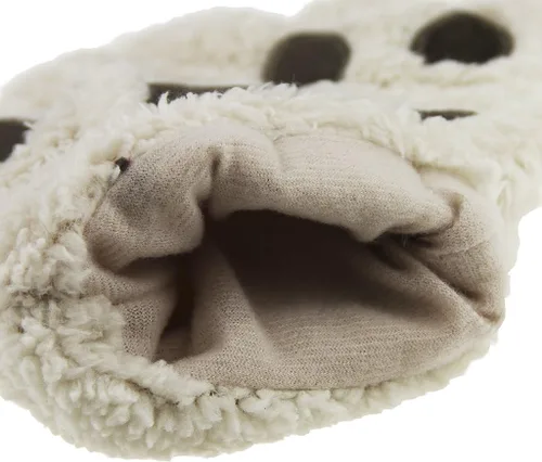 Miniatura 22 de FakeFace Lindos guantes de felpa de piel sintética sin dedos para niñas y mujeres
